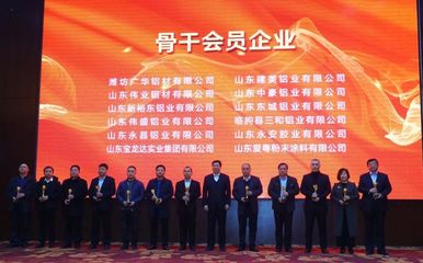 中国铝业之都授牌仪式暨临朐县铝型材行业协会2018年会隆重召开